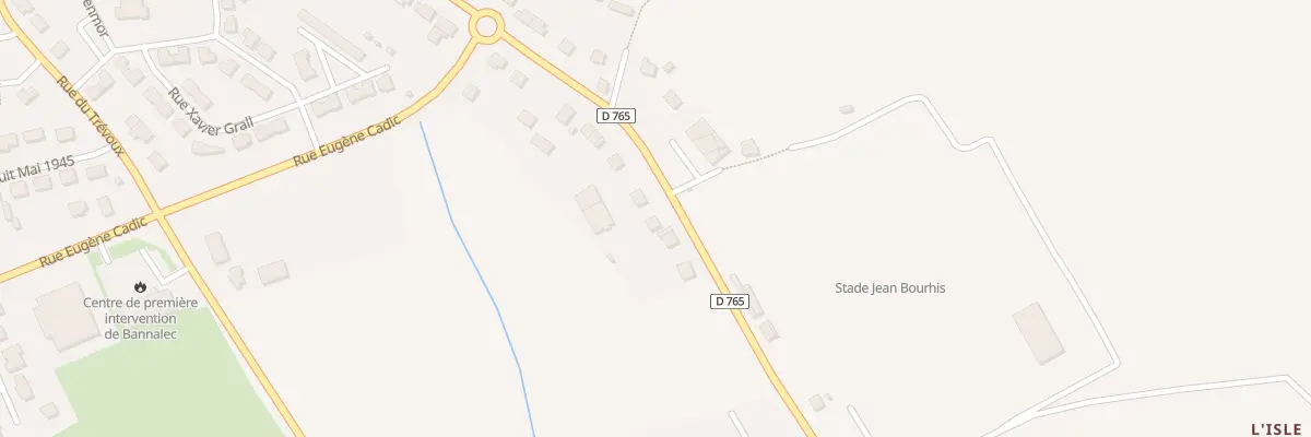 Plan du 76 Rue de Quimperlé à Bannalec