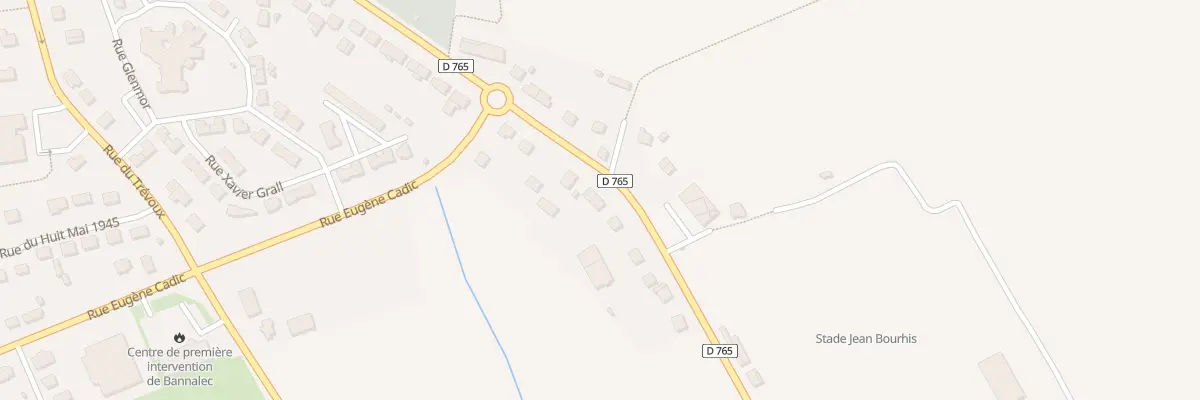 Plan du 68 Rue de Quimperlé à Bannalec