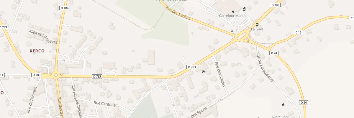 Plan du 3 All Joséphine Pencalet à Riec-sur-Bélon