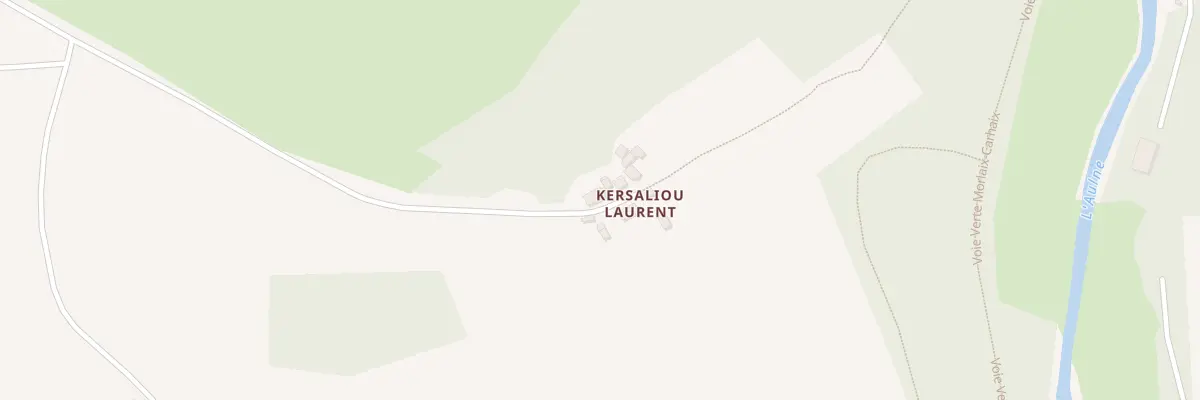 Plan du 123 Kersaliou Laurent à Poullaouen