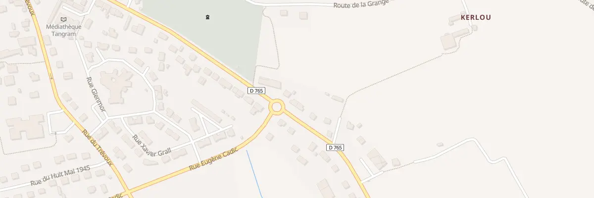 Plan du 15 Rue de Quimperlé à Bannalec