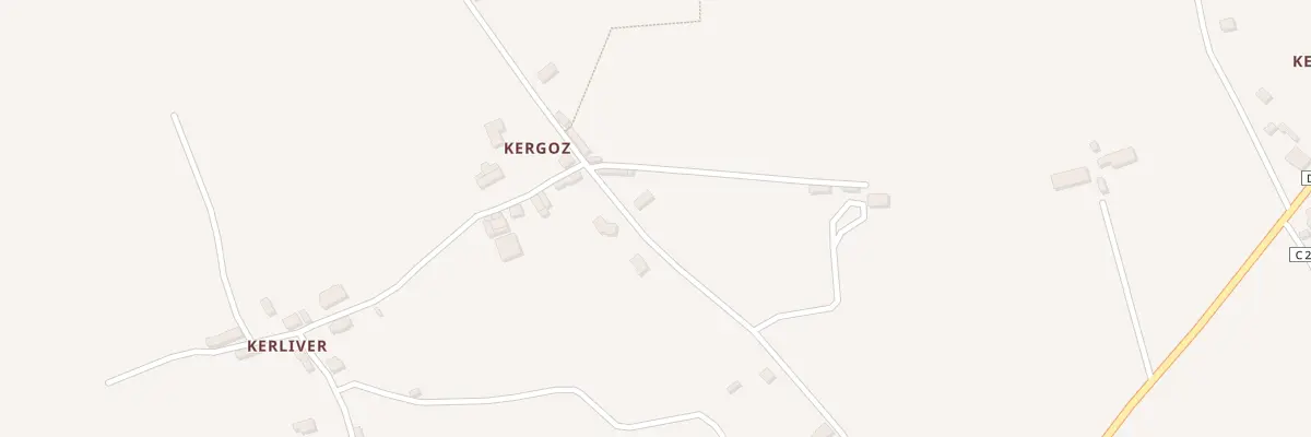 Plan du 5375 Kergoz à Bannalec