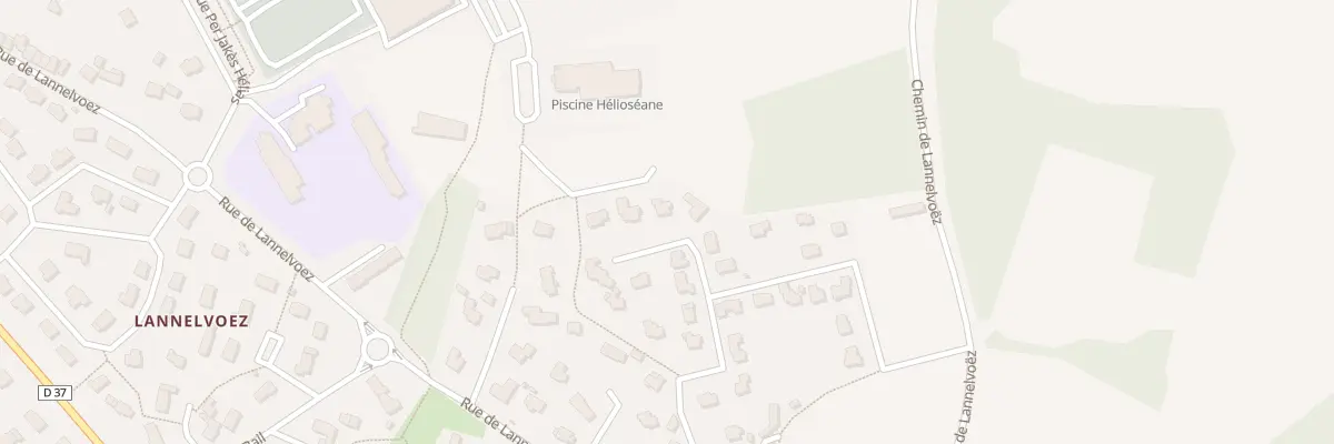 Plan du 22 Rue Alexandre Pichodou à Plouigneau