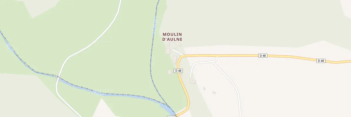 Plan du 127 Moulin d’Aulne à Kergloff