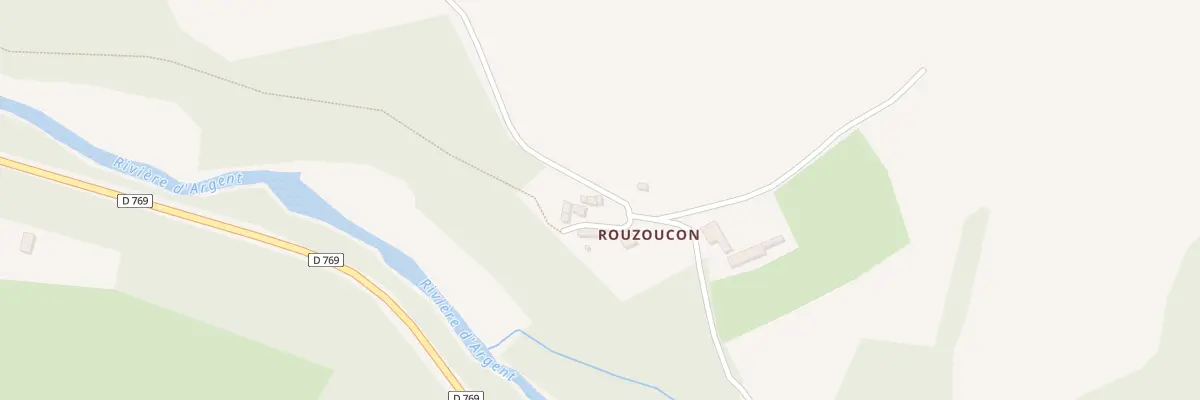 Plan du 126 Rouzoucon à Poullaouen