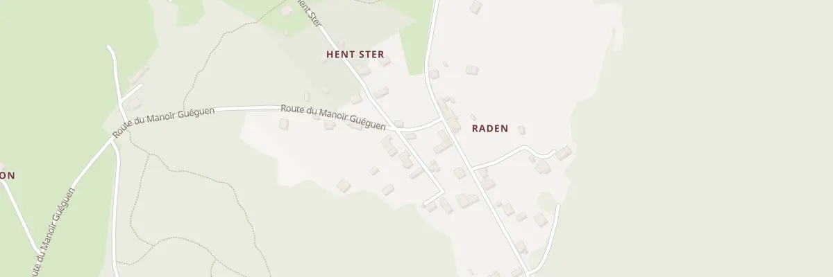 Plan du 3 Rte de Manoir Gueguen à Scaër