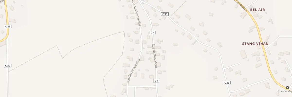 Plan du 3T Rue des Hortensias à Riec-sur-Bélon