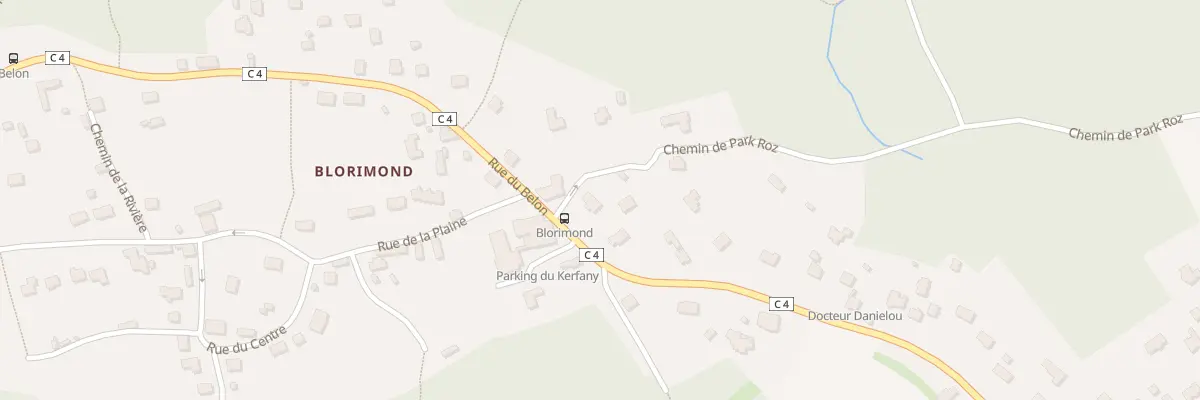 Plan du 2 Che de Park Roz à Moëlan-sur-Mer
