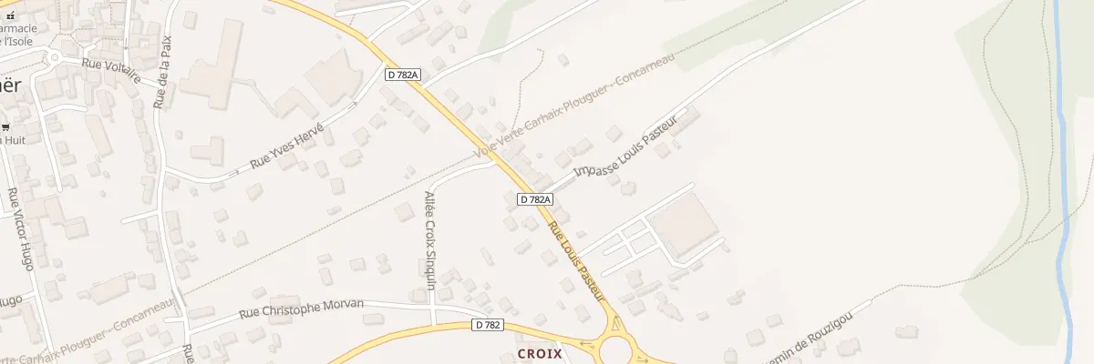 Plan du 31 Rue Louis Pasteur à Scaër