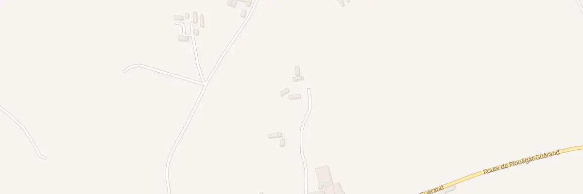 Plan du 5644 Lescloeden à Plouigneau