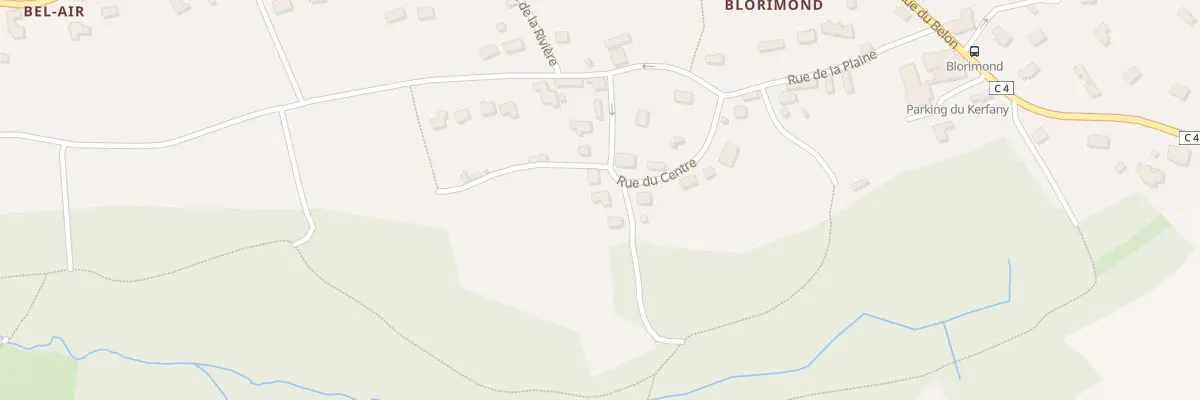Plan du 6B Rue Centre à Moëlan-sur-Mer