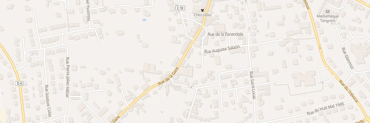 Plan du 37 Rue de la Gare à Bannalec