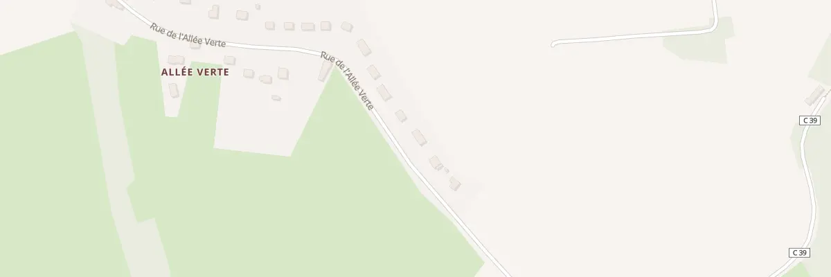 Plan du 40 Rue de l’Allée Verte à Plougonven