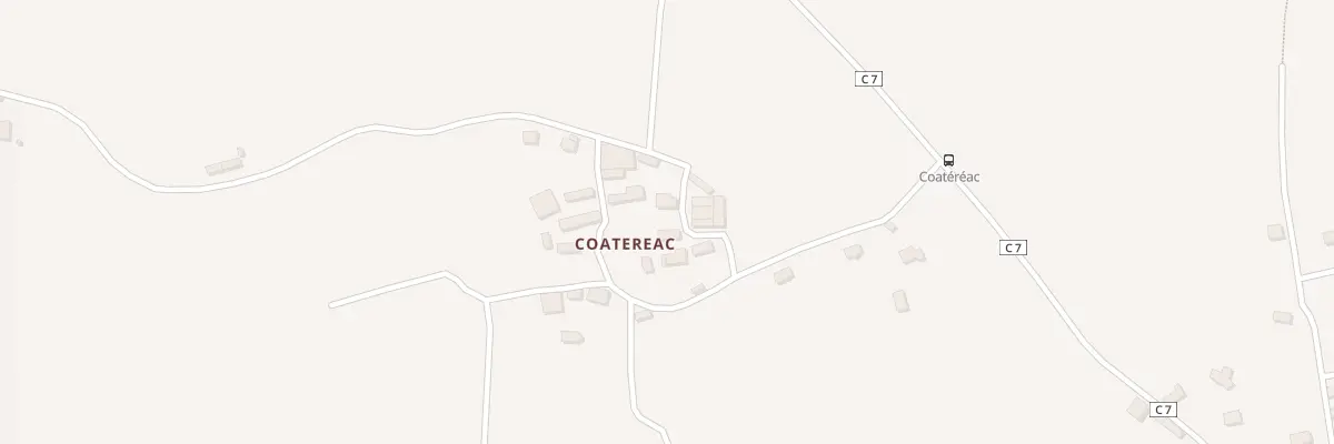 Plan du 139 Coatéréac à Bannalec