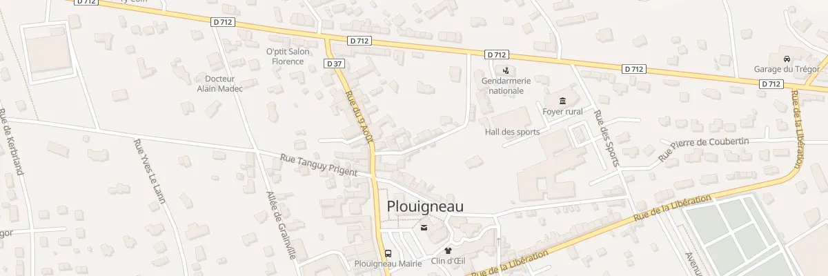Plan du 4 Rue des Brebis à Plouigneau