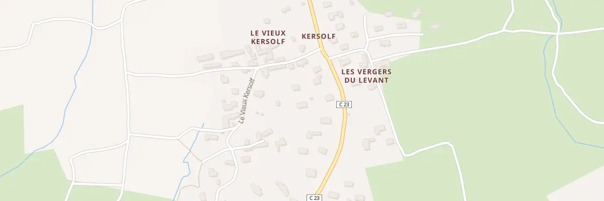Plan du 5108 Kersolf à Moëlan-sur-Mer