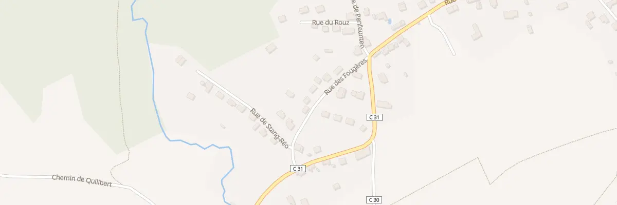 Plan du 12 Rue des Fougères à Riec-sur-Bélon