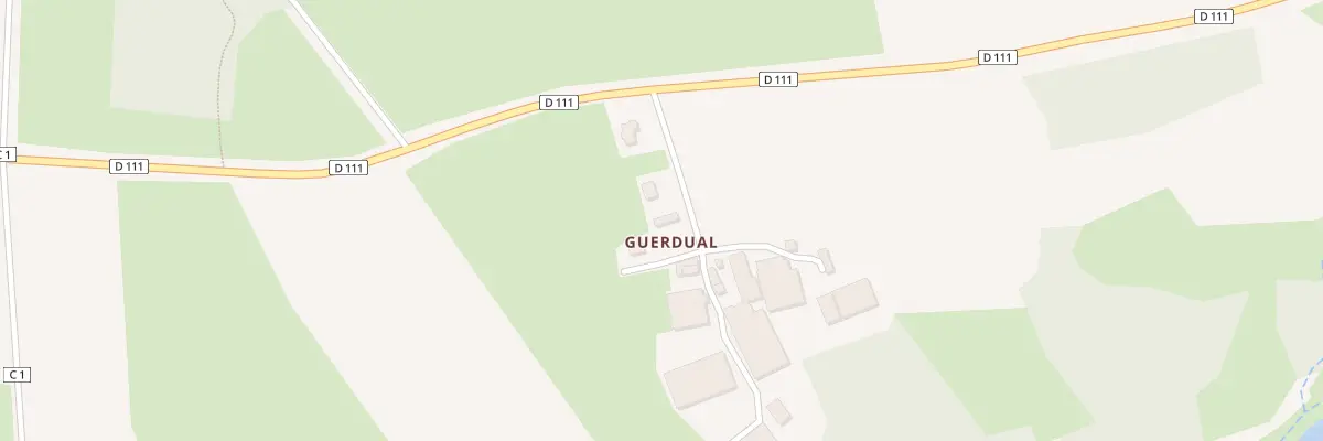 Plan du 5712B Guerdual à Plougonven