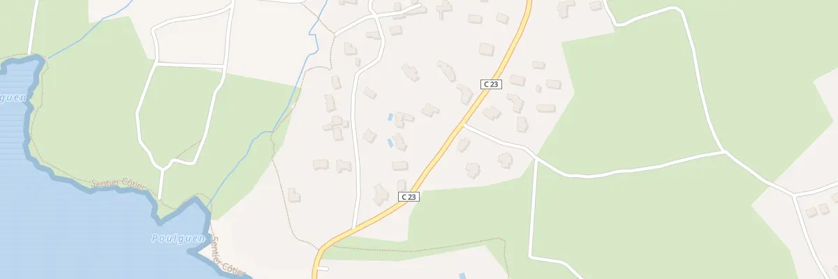 Plan du 36 Rte de l’Ile Percee à Moëlan-sur-Mer