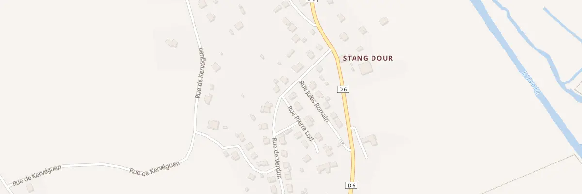 Plan du 1 Rue Pierre Loti à Scaër