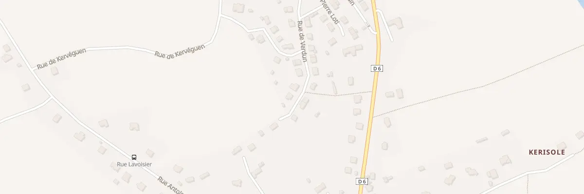Plan du 28 Rue de Verdun à Scaër