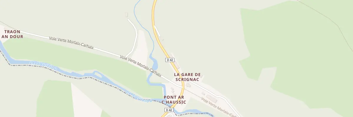 Plan du 683 La Gare à Scrignac