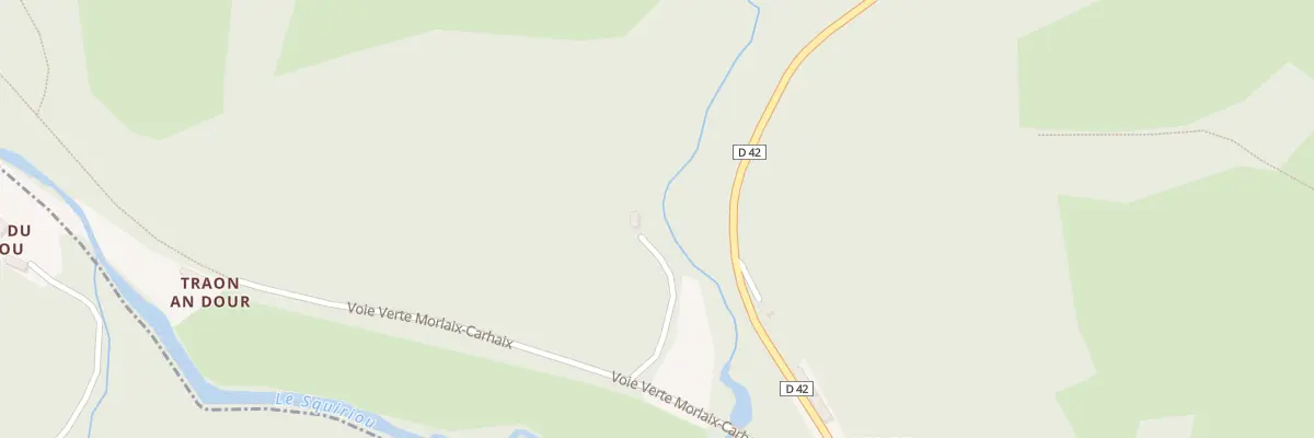Plan du 680 La Gare à Scrignac
