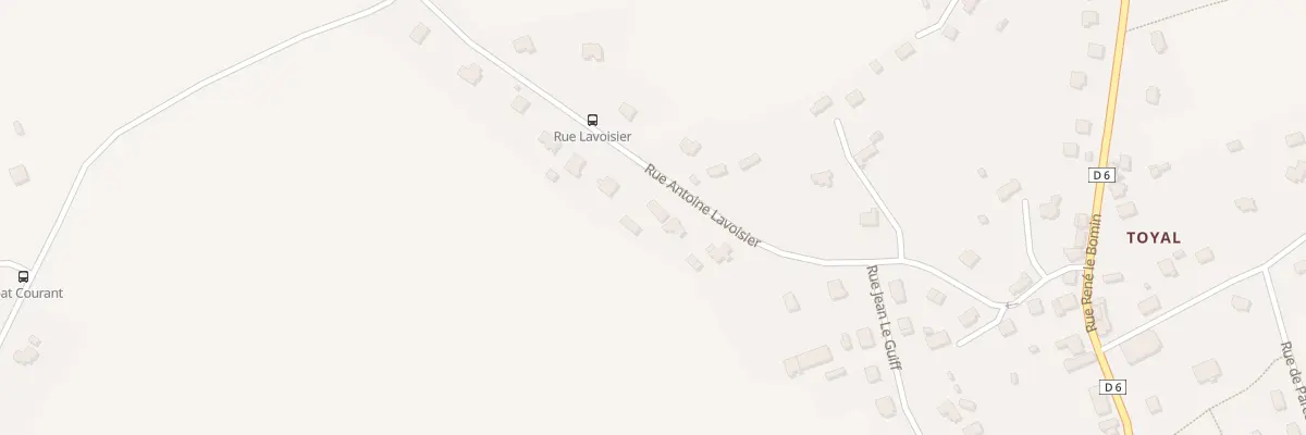 Plan du 23 Rue Antoine Lavoisier à Scaër