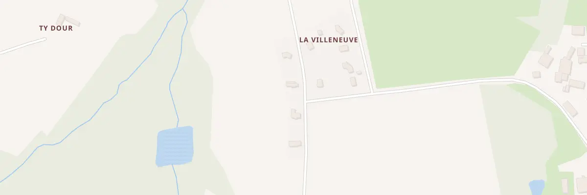 Plan du 5686 La Villeneuve à Plougonven
