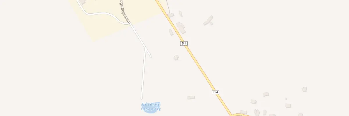 Plan du 5512F Pont Glaeres à Bannalec