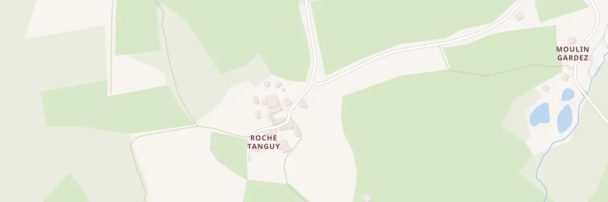Plan du 671 La Roche Tanguy à Scrignac