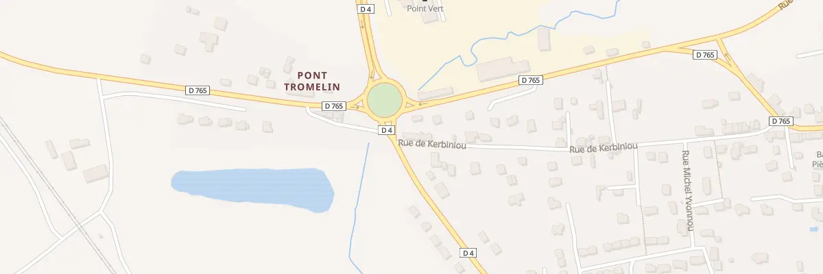 Plan du 38 Rue de Kerbiniou à Bannalec