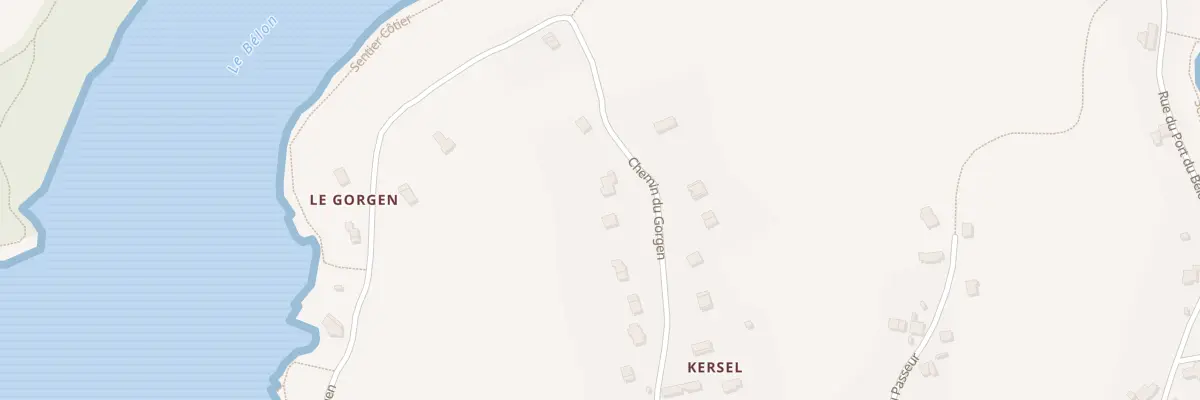 Plan du 17 Che du Gorgen à Moëlan-sur-Mer