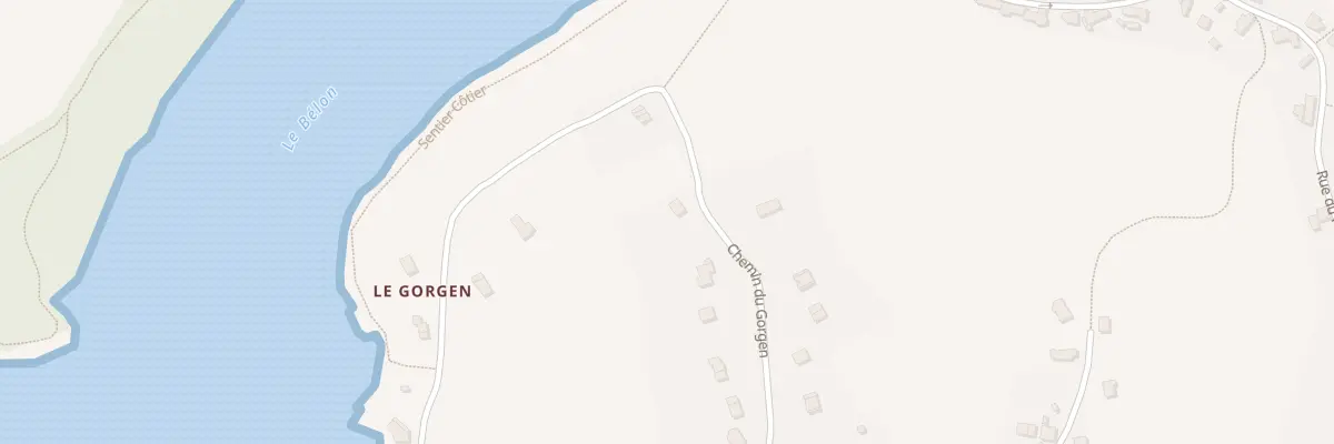 Plan du 19 Che du Gorgen à Moëlan-sur-Mer