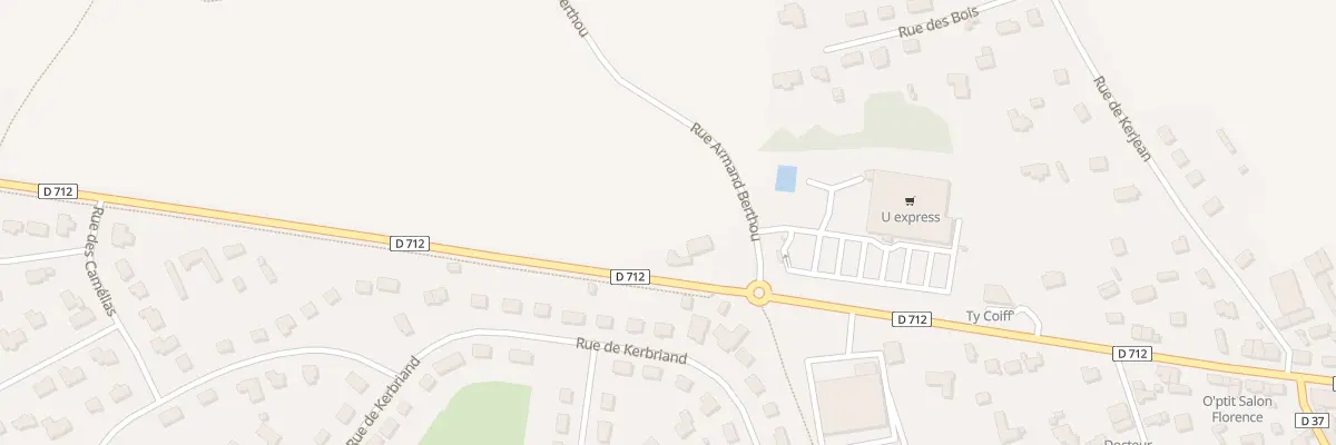 Plan du 33 Rue de Morlaix à Plouigneau