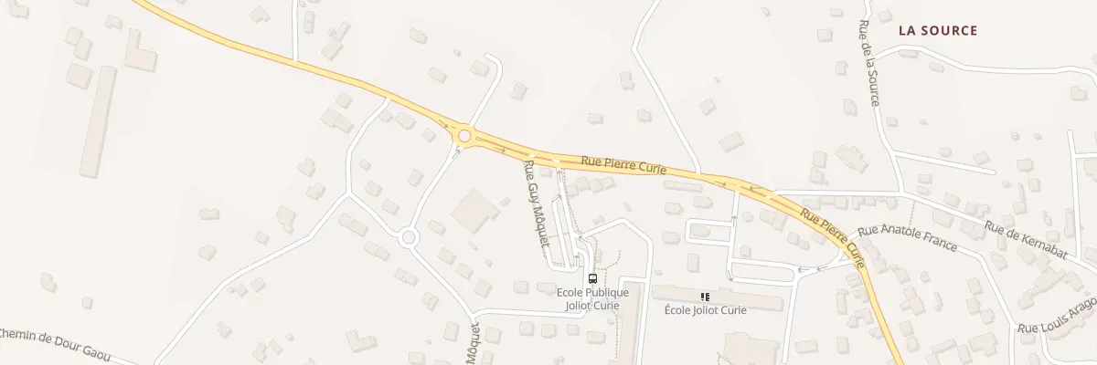 Plan du 47 Rue Pierre Curie à Scaër