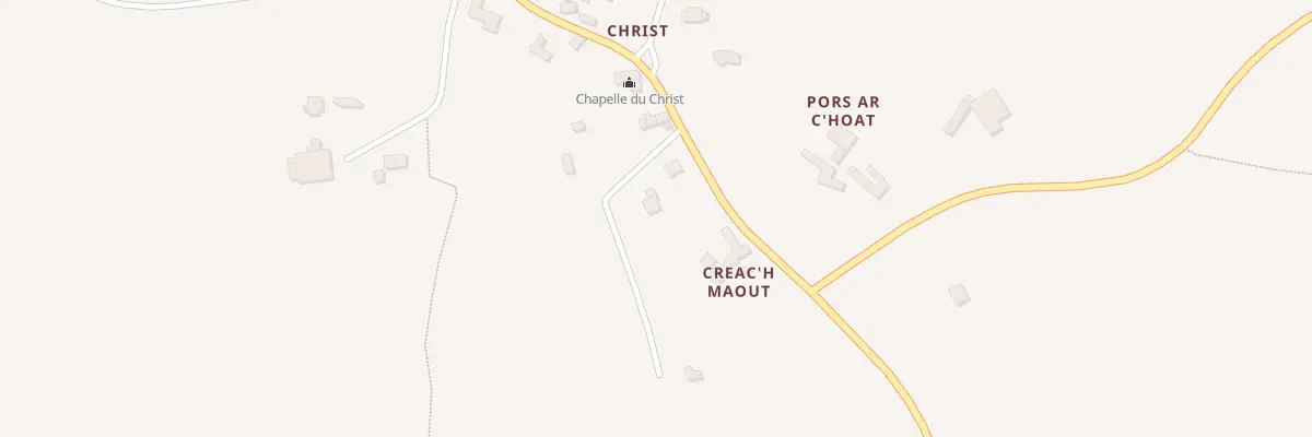 Plan du 7008G Christ Liors Bellec à Guimaëc