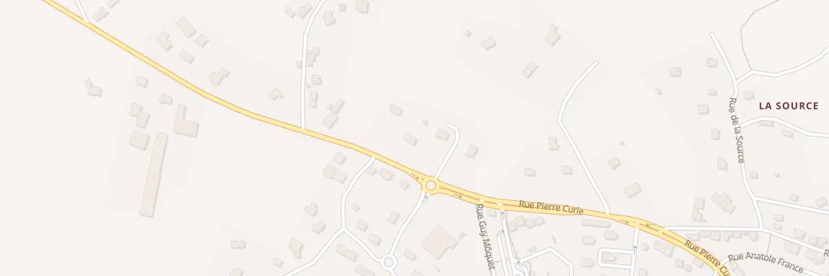 Plan du 5576F Rue Pierre Curie à Scaër