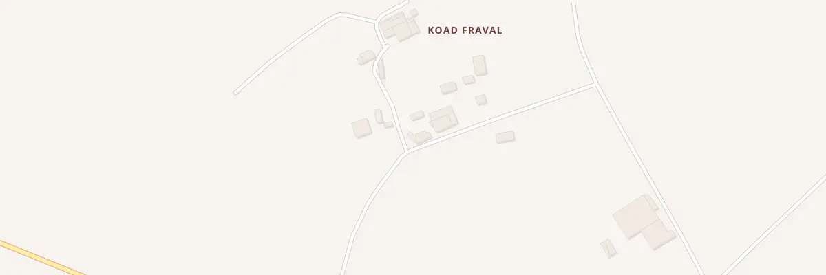 Plan du 391 Koad Fraval à Spézet