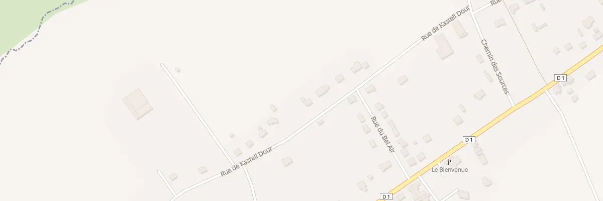 Plan du 5217F Rue de Kastell Dour à Roudouallec