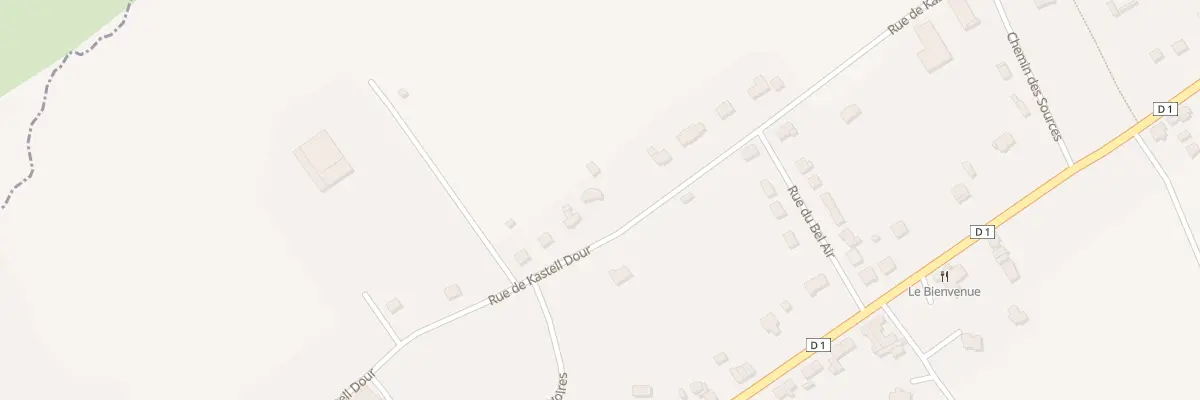 Plan du 9001 Castel Dour à Roudouallec