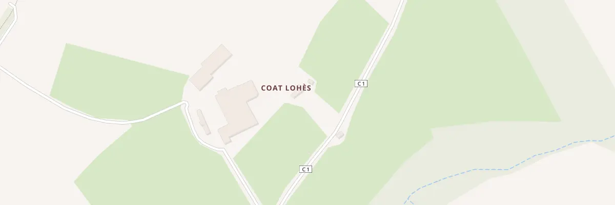Plan du 5656 Coat Lohès à Plougonven