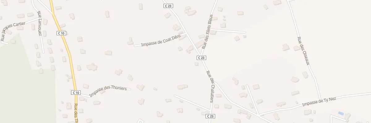 Plan du 35T Rue des Chalutiers à Riec-sur-Bélon