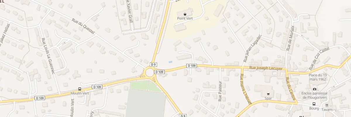 Plan du 37 Rue Joseph Lécuyer à Plougonven