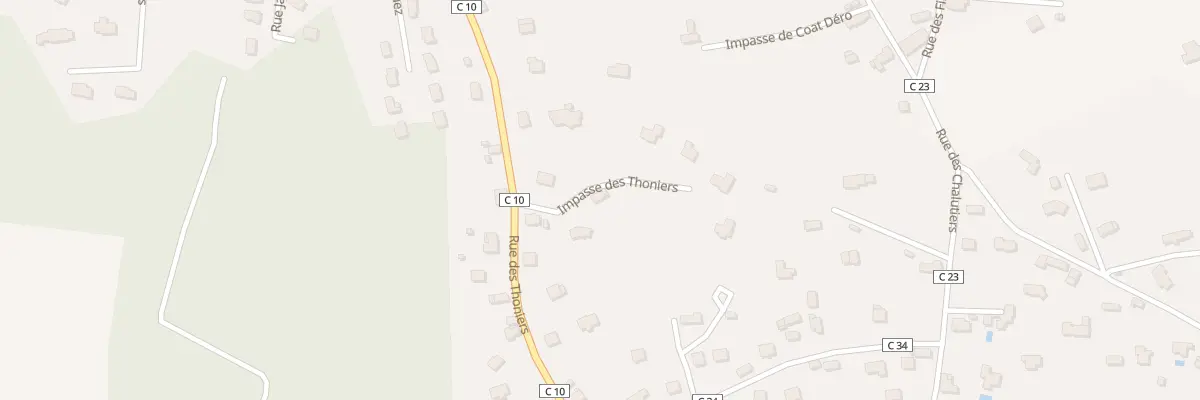 Plan du 4 Imp des Thoniers à Riec-sur-Bélon