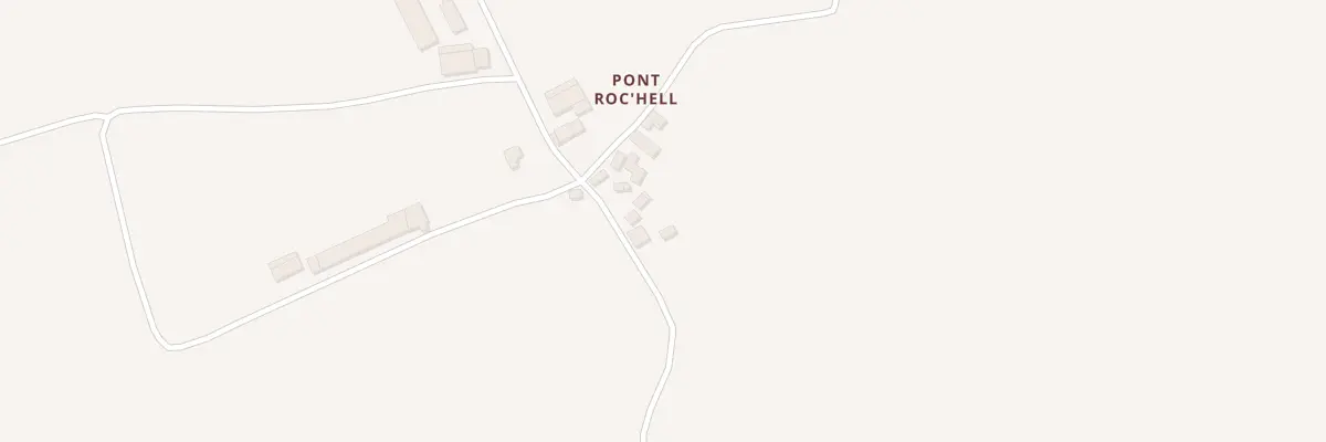 Plan du 166 Pont Rohel à Landeleau