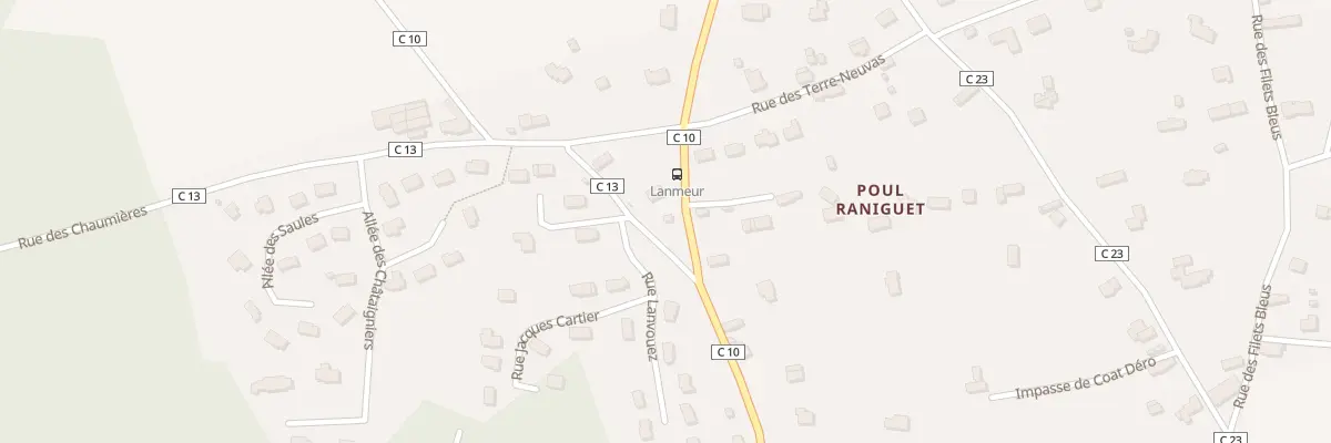Plan du 49 Rue des Thoniers à Riec-sur-Bélon