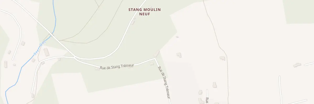 Plan du 42 Rue de Stang Tremeur à Bannalec