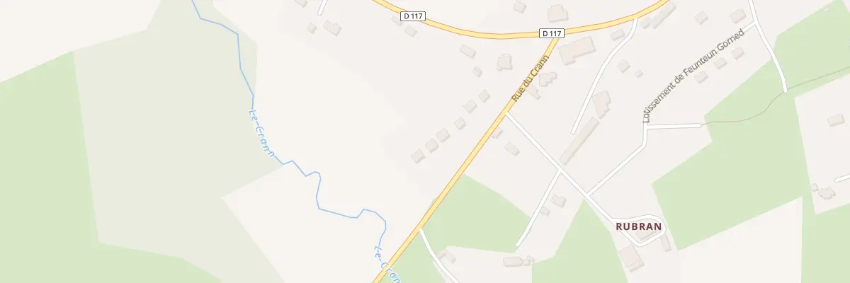 Plan du 9 Rue du Crann à Spézet