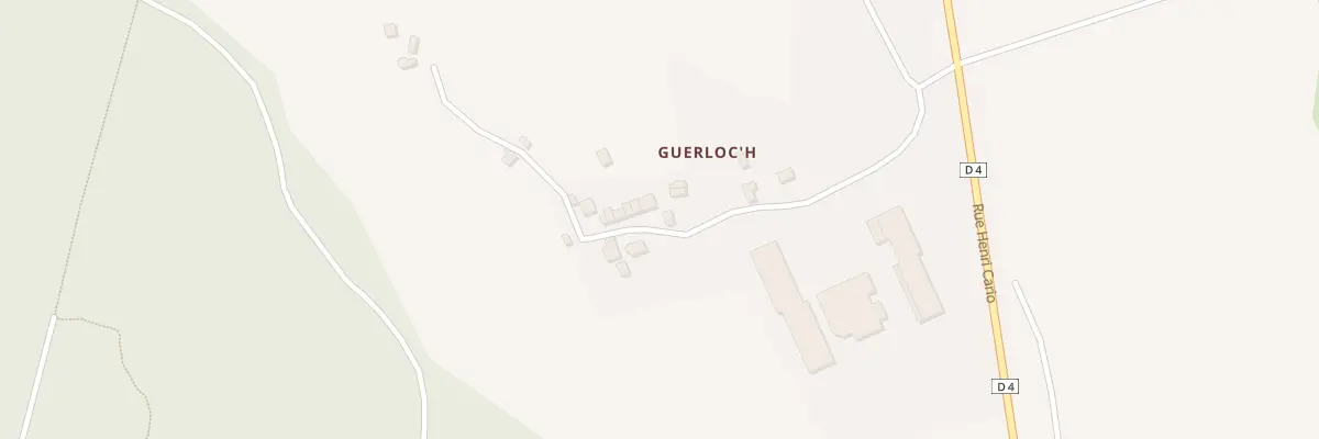 Plan du 2053 Guerloc’h à Scaër